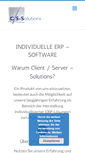 Mobile Screenshot of cssol.de