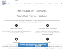 Tablet Screenshot of cssol.de